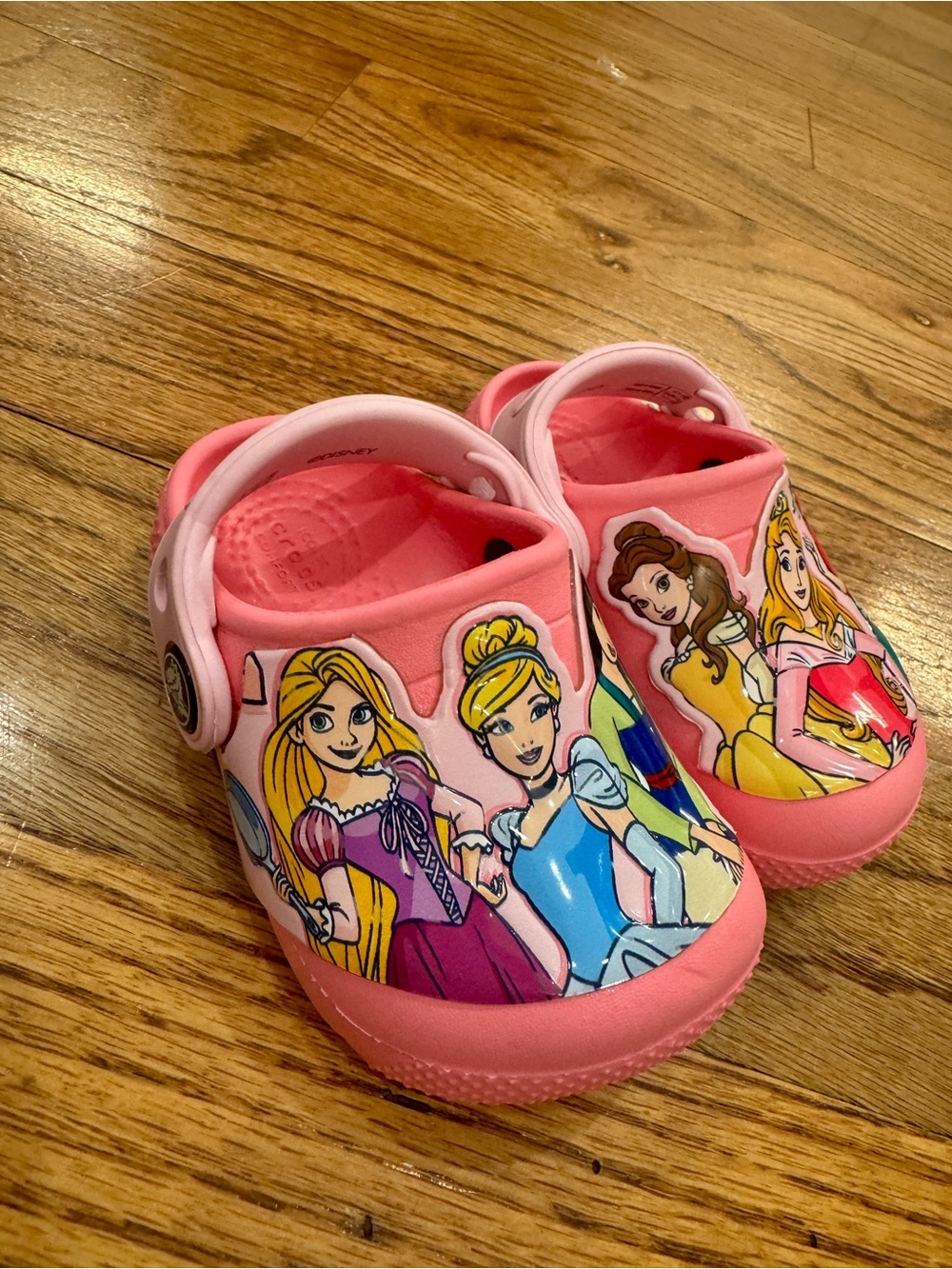 Girls' Pink Disney Princess crocs  - Kids Shoes